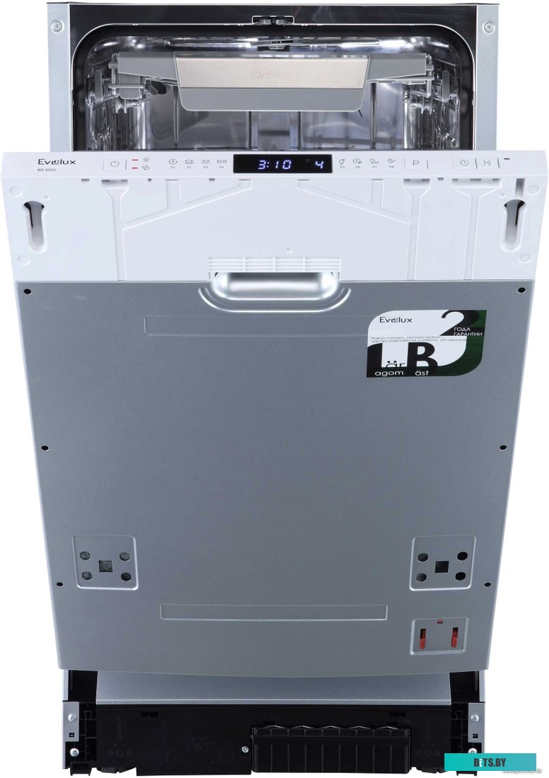 BD 4502 Встраиваемая посудомоечная машина 45CM BD 4502 EVELUX