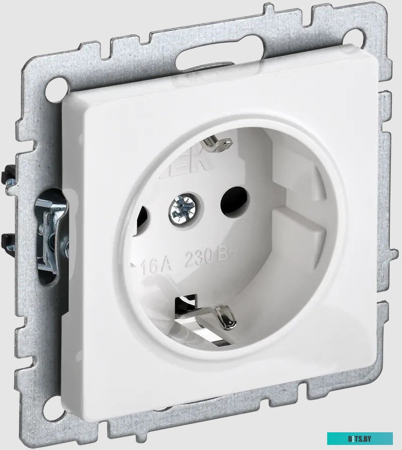 Розетка IEK Brite РС14-1-0-БрБ BR-R14-16-K01