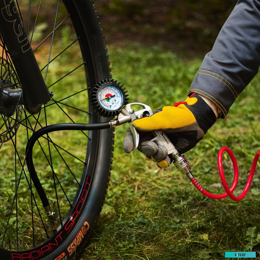 57302 Набор пневмоинструментов MATRIX 57302,  5 предметов