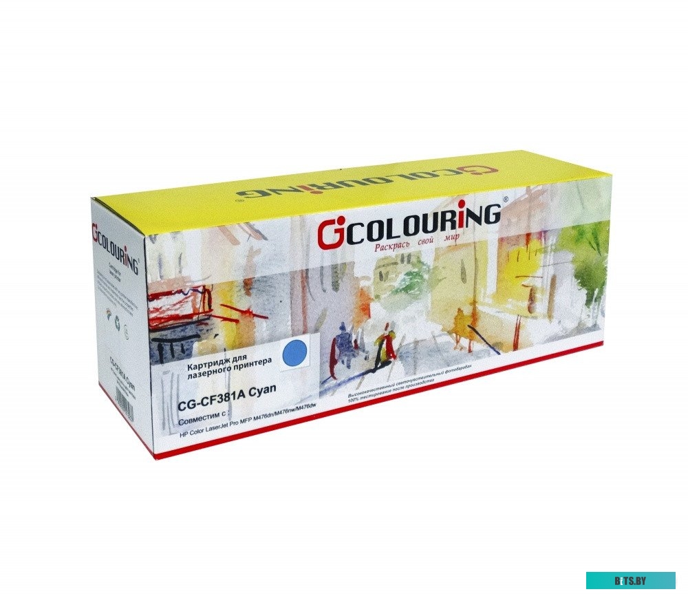 Тонер-картридж CG CG-CF381A-C Colouring CG-CF381A CF381A
