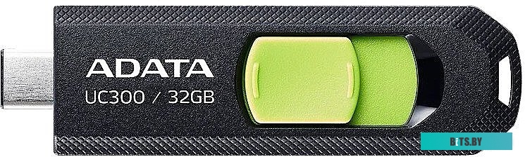 Флешка ADATA UC300 32GB ACHO-UC300-32G-RBK/GN