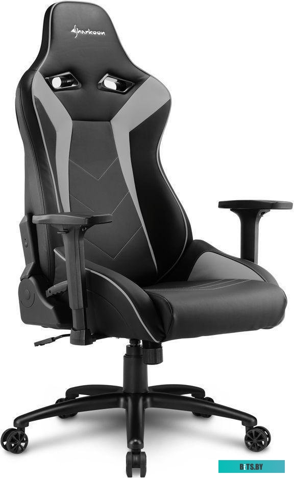 Офисное кресло (Стул) Sharkoon Elbrus 3 (черный/серый) <ELBRUS-3-BK/GY>