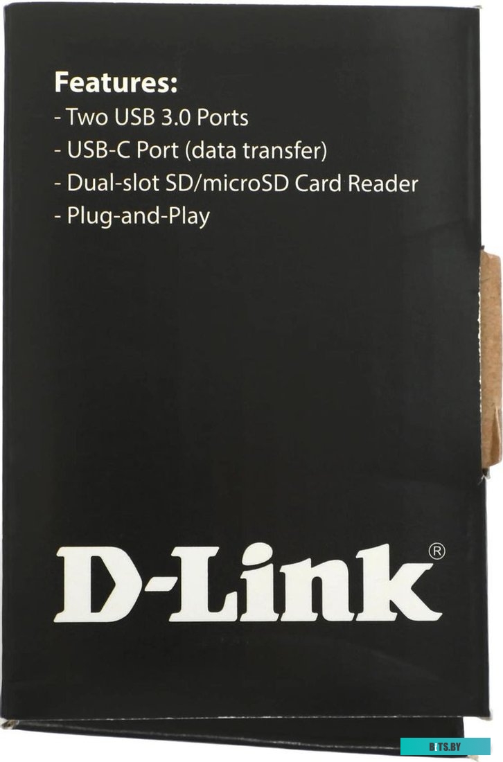 DUB-2325/A2A Разветвитель USB 2.0 D-Link DUB-2325 2порт. черный (DUB-2325/A2A)