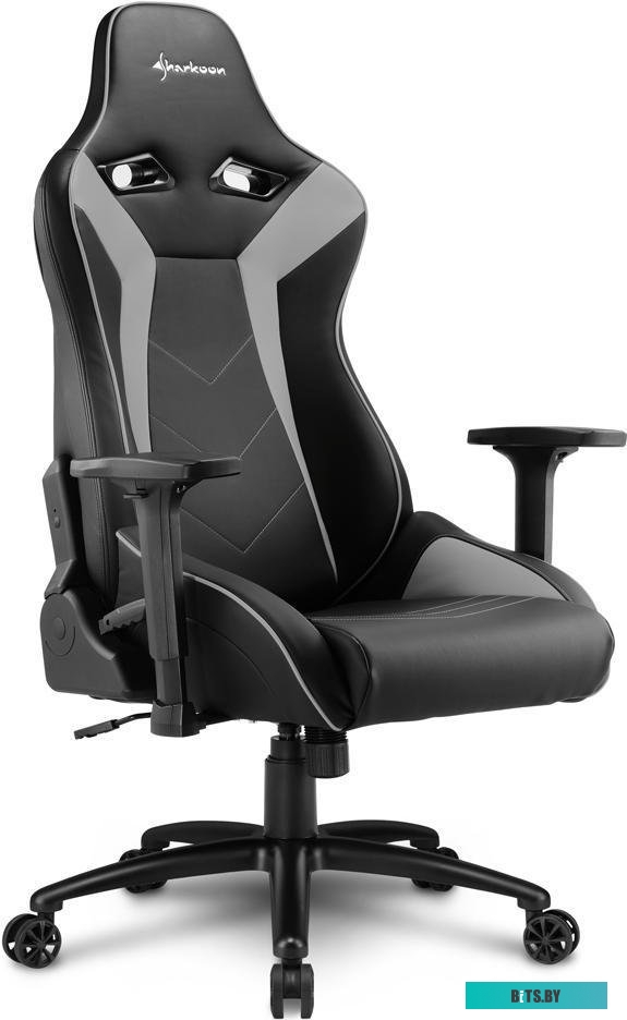 Офисное кресло (Стул) Sharkoon Elbrus 3 (черный/серый) <ELBRUS-3-BK/GY>