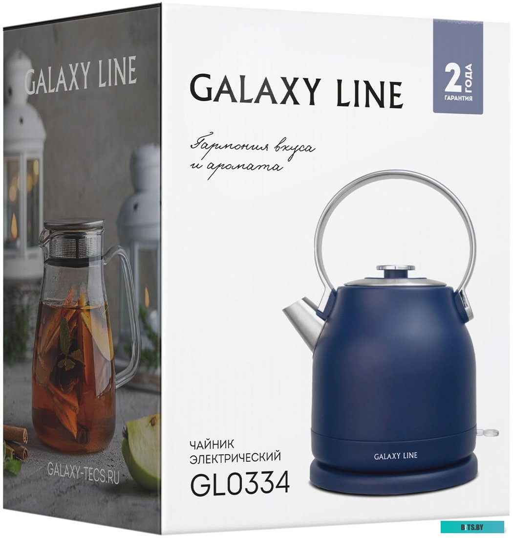 ГЛ0304 Чайник электрический Galaxy GL 0304 1.8л. 2000Вт нержавеющая сталь (корпус: нержавеющая сталь)