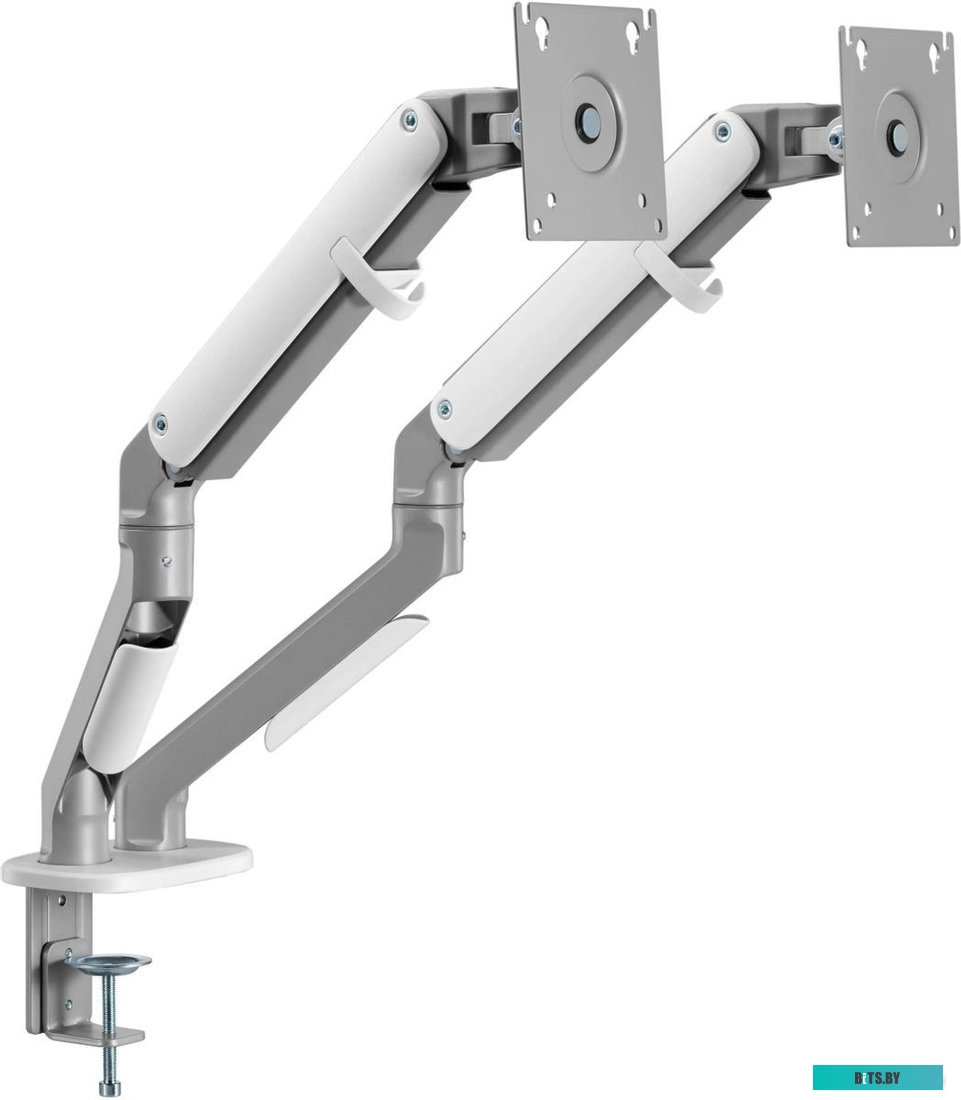 Кронштейн для мониторов Ultramounts UM735SIL серый/серебристый 17"-27" макс. 7кг