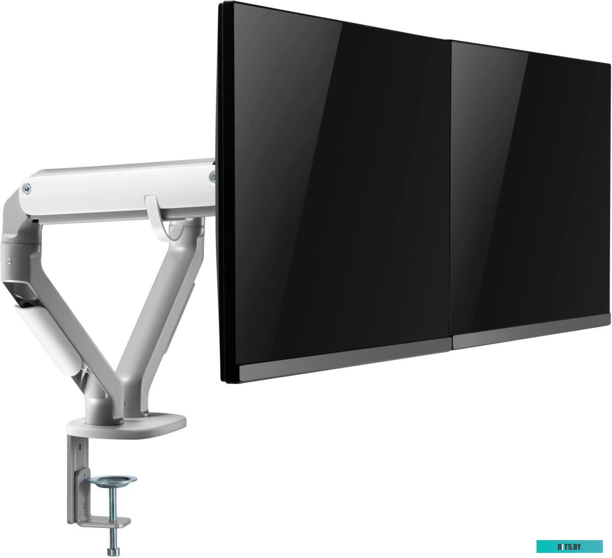 Кронштейн для мониторов Ultramounts UM735SIL серый/серебристый 17"-27" макс. 7кг
