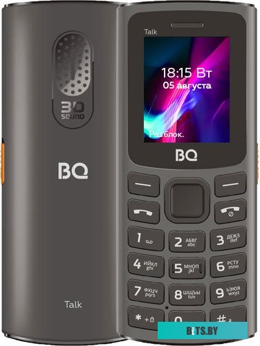 Мобильный телефон BQ-Mobile BQ-1862 Talk (серый)