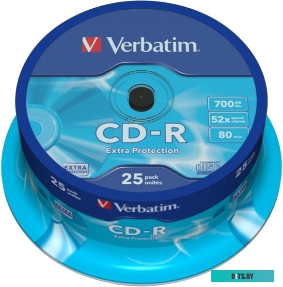 Оптический диск CD-R Verbatim 43432 43432.