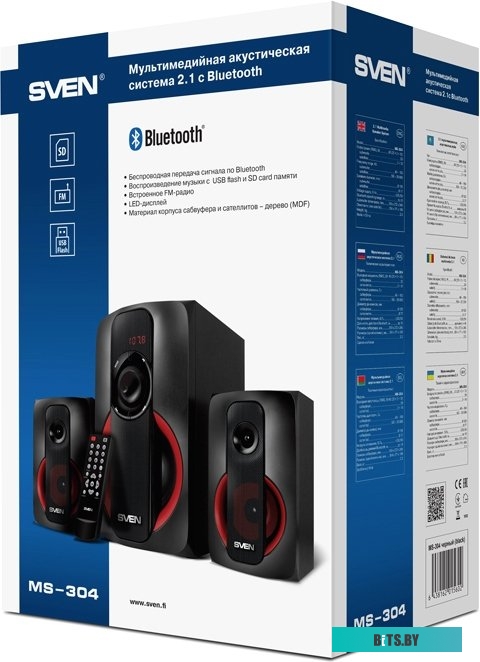 Компьютерные колонки SVEN MS-304 <SV-015602>
