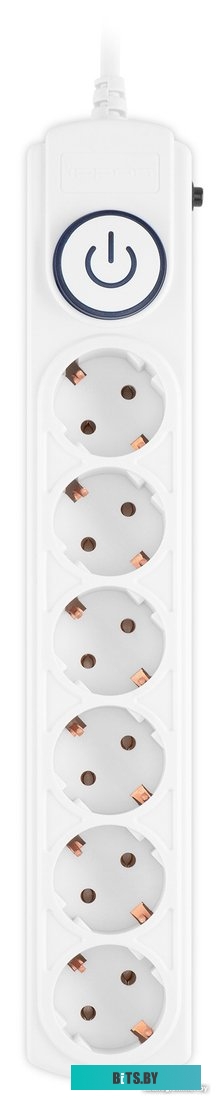 1804738 Ippon BK-6-EU-3-10-W (3м, 6 розеток, белый)