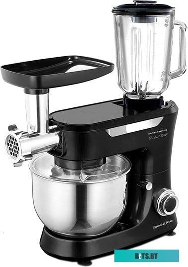 ZKM-998 Кухонная машина ZIGMUND & SHTAIN De Luxe ZKM-998,  черный