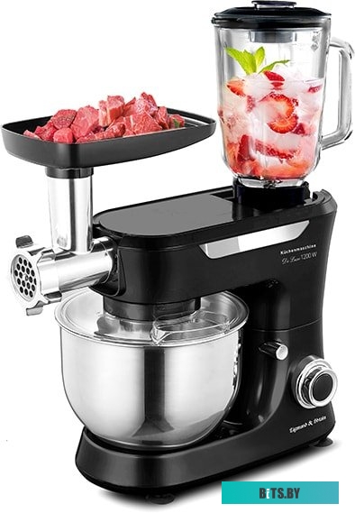 ZKM-998 Кухонная машина ZIGMUND & SHTAIN De Luxe ZKM-998,  черный