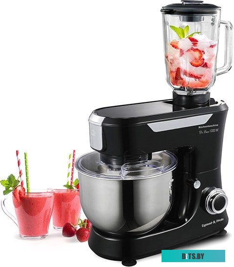 ZKM-998 Кухонная машина ZIGMUND & SHTAIN De Luxe ZKM-998,  черный