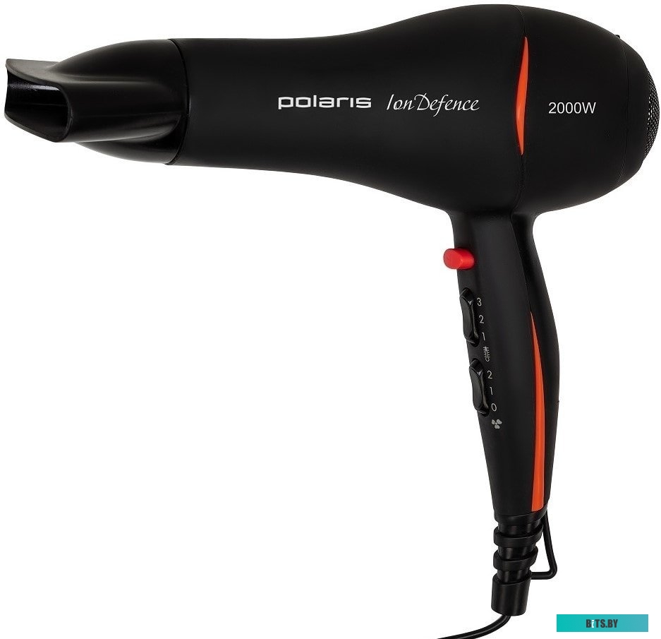 PHD2038TI Фен POLARIS PHD2038Ti, 2000Вт, черный