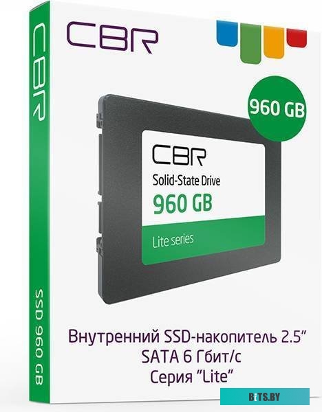 Твердотельный накопитель CBR Lite 960GB SSD-960GB-2.5-LT22.