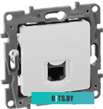 Розетка компьютерная Legrand Etika 672241 (белый)