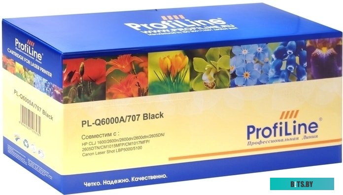 Картридж ProfiLine PL-Q6000A/707-Bk (аналог HP Q6000A, Canon Cartrige 707B)