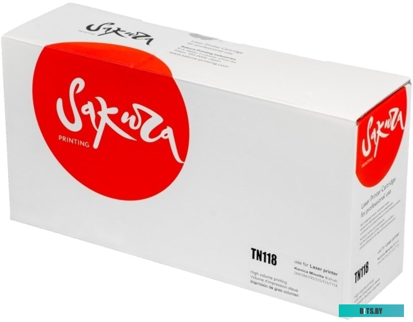 Тонер Sakura Printing SAKMTN-118 (аналог Konica Minolta KMTN-118)