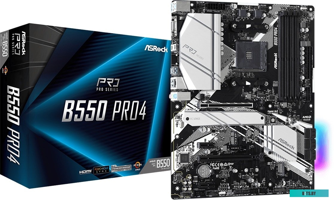 Материнская плата ASRock B550 Pro4