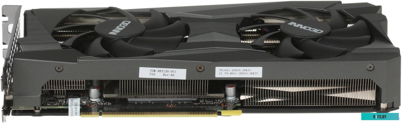 Видеокарта Inno3D GeForce RTX 3060 Twin X2 OC 12GB GDDR6 N30602-12D6X-11902120H