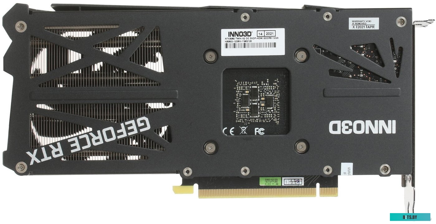 Видеокарта Inno3D GeForce RTX 3060 Twin X2 OC 12GB GDDR6 N30602-12D6X-11902120H