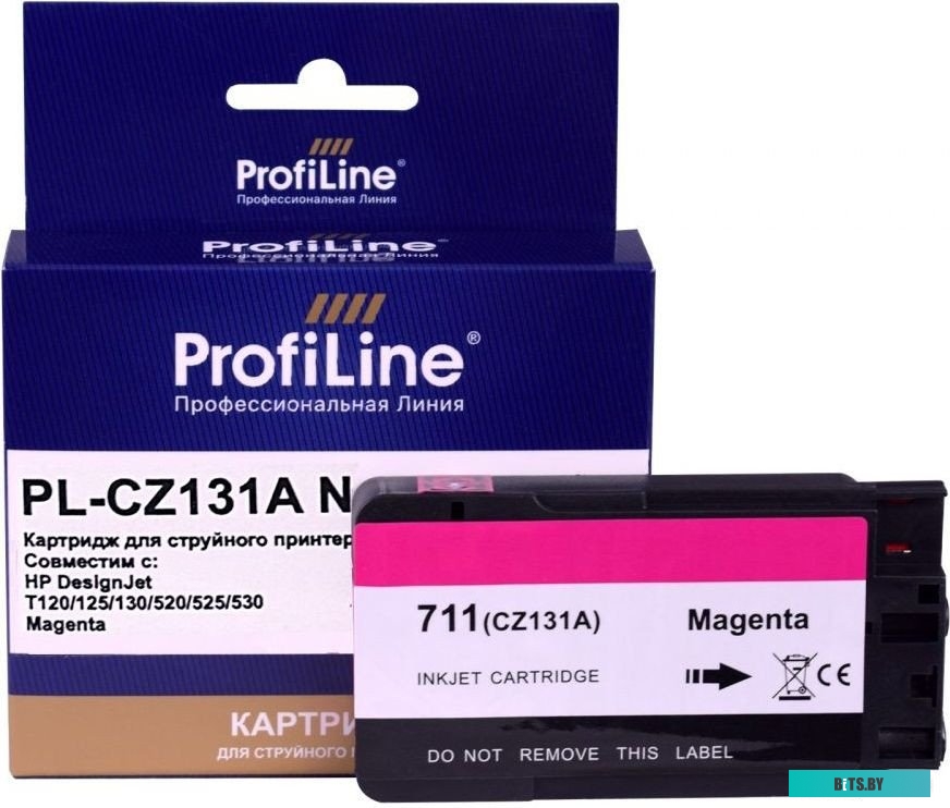 
Купить Картридж PL-CZ131A №711 для принтеров DJ T120/T520 Magenta ProfiLine
