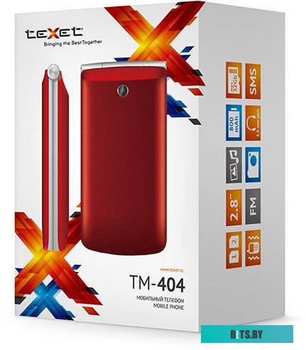 TeXet TM-404 Red