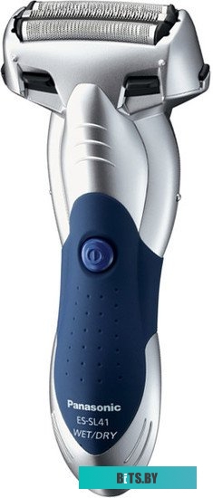 ES-SL41-S520 Бритва сетчатая Panasonic ES-SL41-S520 реж.эл.:3 питан.:аккум. серебристый/синий