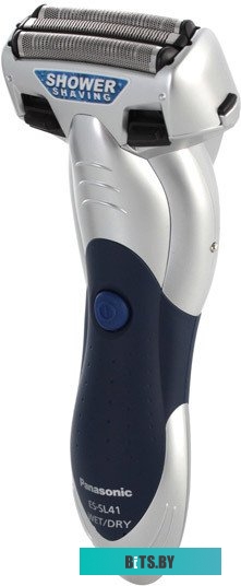 ES-SL41-S520 Бритва сетчатая Panasonic ES-SL41-S520 реж.эл.:3 питан.:аккум. серебристый/синий