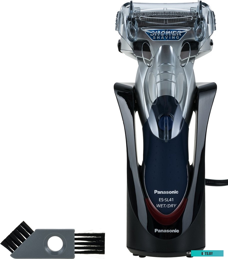 ES-SL41-S520 Бритва сетчатая Panasonic ES-SL41-S520 реж.эл.:3 питан.:аккум. серебристый/синий