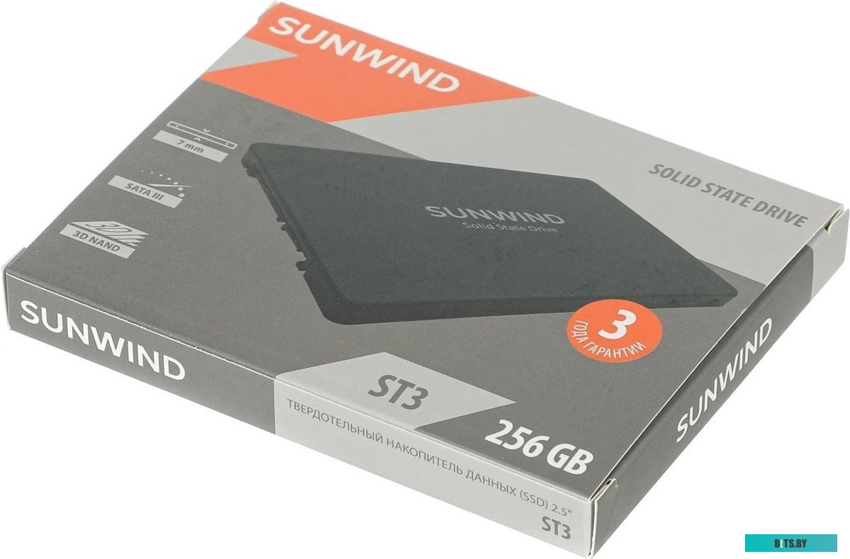 SSD накопитель SunWind ST3 SWSSD256GS2T 1780824