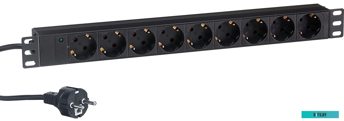 Блок розеток ExeGate ServerPro PDU-19H902 Al-9S-EU1.8CU <EX280848RUS>