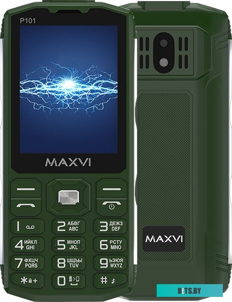 Мобильный телефон Maxvi P101 Зеленый