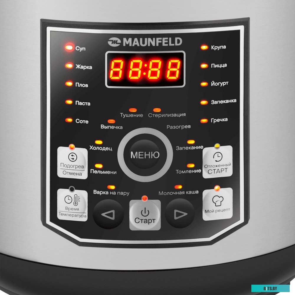 КА-00016500 Стиральная машина MAUNFELD MFWD14106WH03, с фронтальной загрузкой, 10кг, 1400об/мин, с сушкой, инверторная