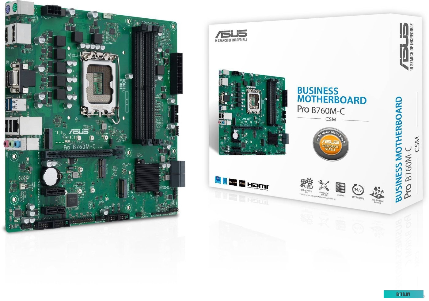 Материнская плата ASUS Pro B760M-C-CSM