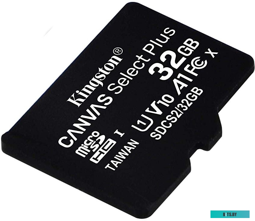 Карта памяти Kingston Canvas Select Plus microSDHC 32GB <SDCS2/32GBSP>