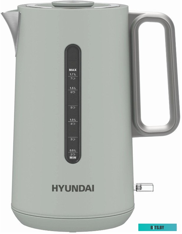 HYK-S9999 Чайник Hyundai HYK-S9999 светло-зеленый/серебристый