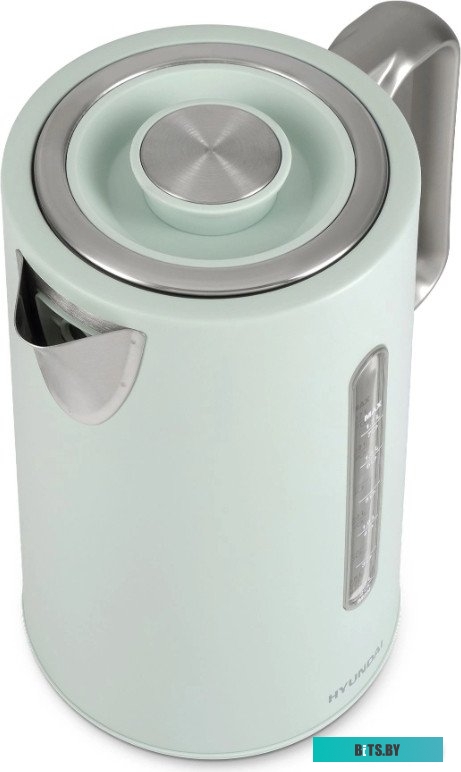 HYK-S9999 Чайник Hyundai HYK-S9999 светло-зеленый/серебристый