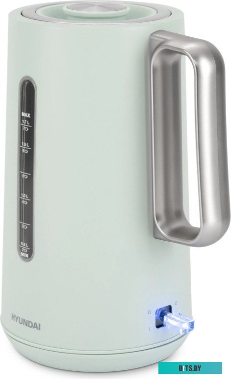 HYK-S9999 Чайник Hyundai HYK-S9999 светло-зеленый/серебристый
