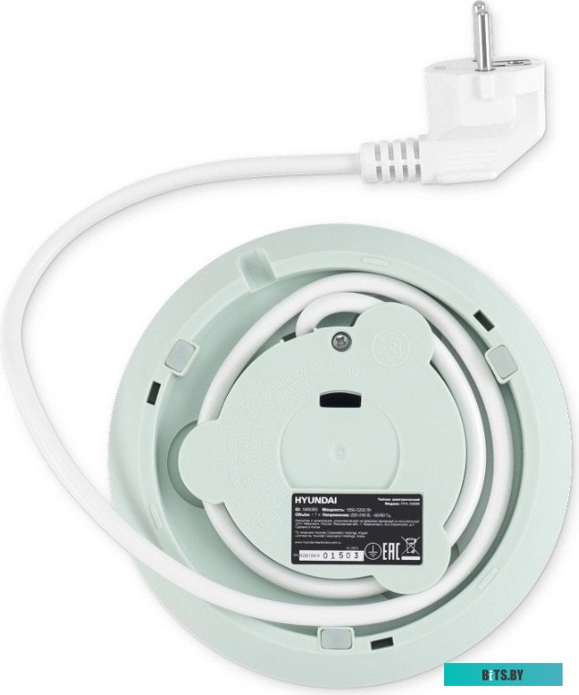 HYK-S9999 Чайник Hyundai HYK-S9999 светло-зеленый/серебристый