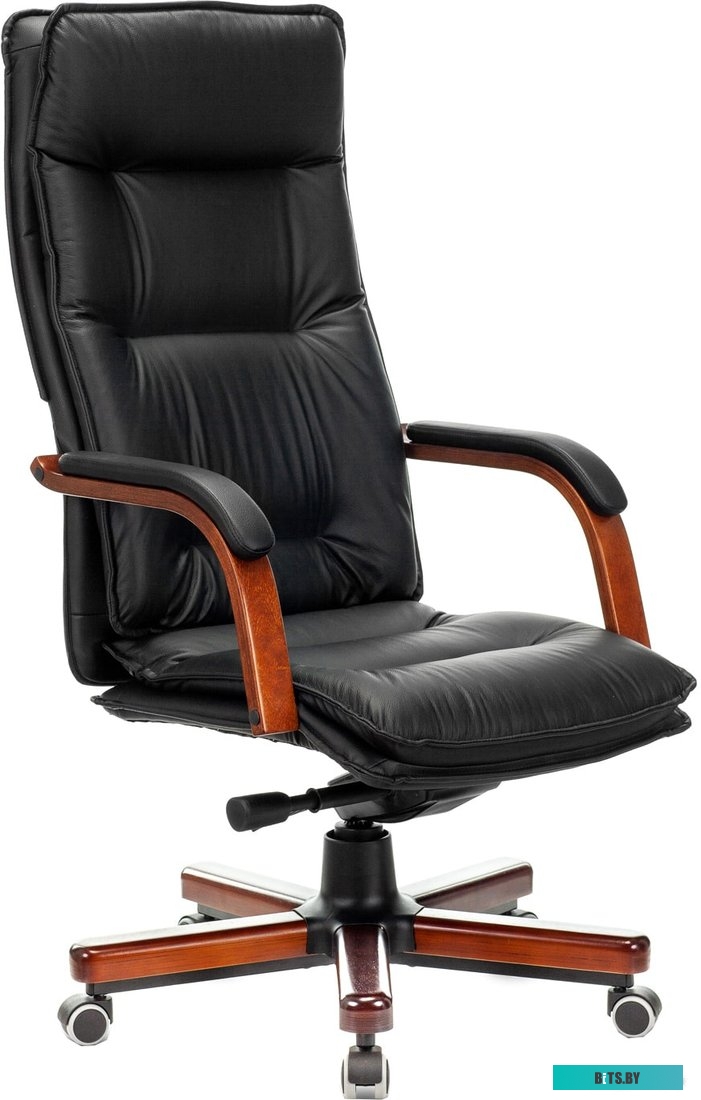 Офисное кресло (Стул) Бюрократ T-9927WALNUT (черный) <T-9927WALNUT/BLACK>
