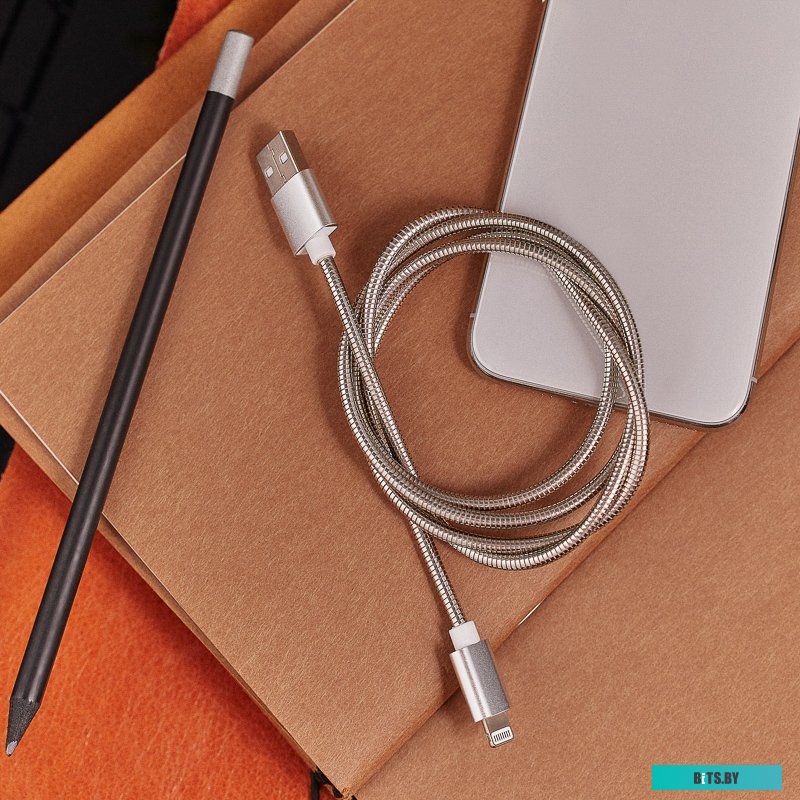 Кабель Rexant 18-4247 USB Type-C - Lighting (1 м, серебристый)