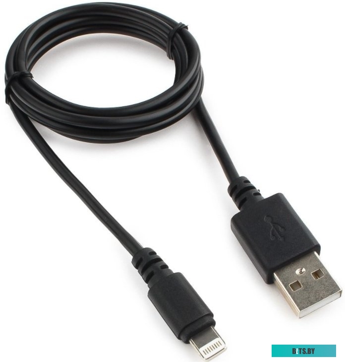 Кабель Cablexpert USB Type-A - Lightning CC-USB-AP2MBP (1 м, черный)