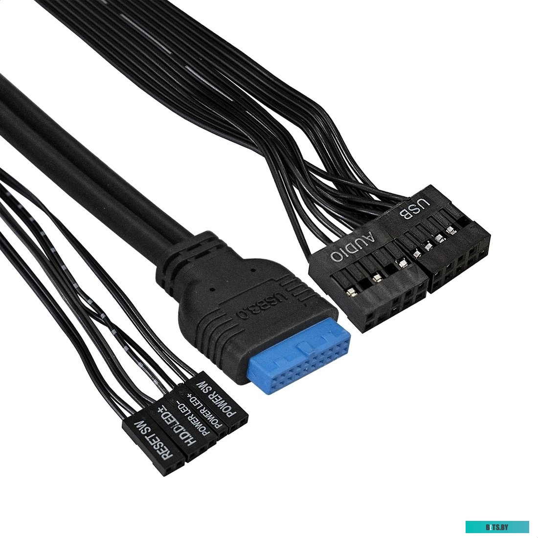 Стяжка (хомут) нейлоновая ExeGate CV66-400x4.8B (черная, 100 шт) EX292909RUS