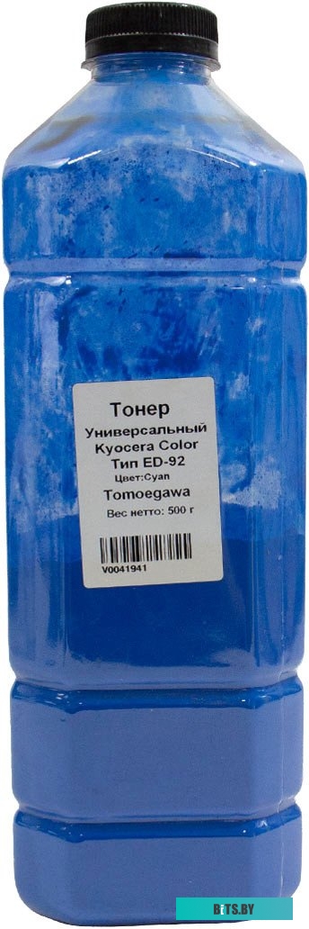 Тонер Tomoegawa Универсальный для Kyocera Color Тип ED-92 (циан) 500 г <20111761>