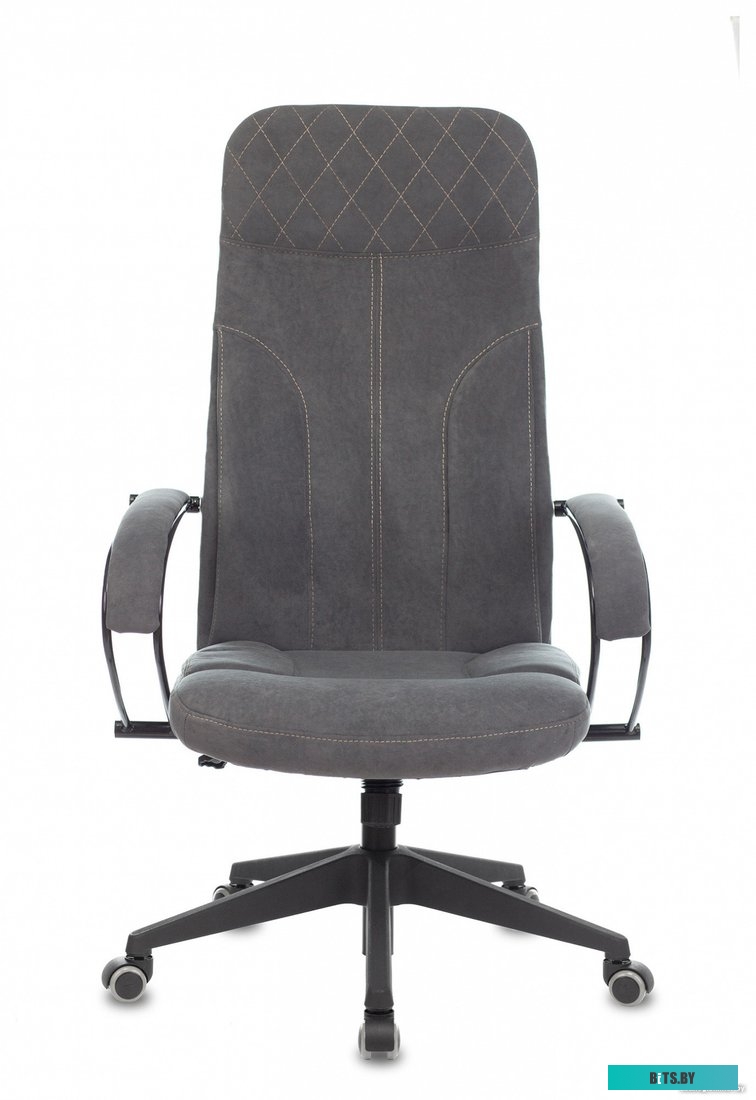 Офисное кресло Бюрократ CH-608 Fabric (темно-серый, Alfa 44) крестов. пластик <CH-608/FABRIC-DGREY>
