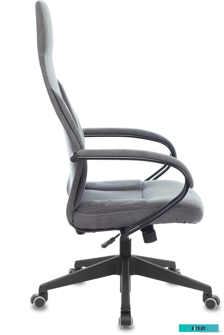 Офисное кресло Бюрократ CH-608 Fabric (темно-серый, Alfa 44) крестов. пластик <CH-608/FABRIC-DGREY>