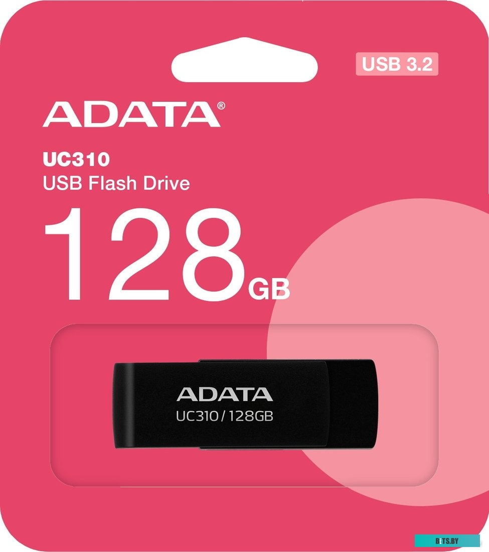 Флеш-драйв AData UC310-128G-RBK 128GB