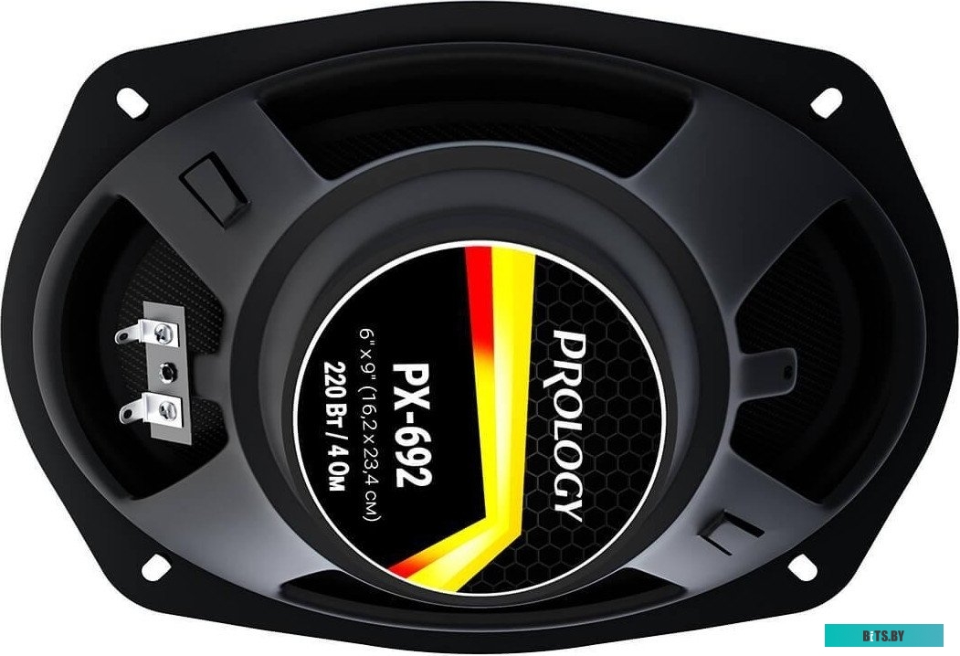 PRPX692 Колонки автомобильные Prology PX-692 220Вт 90дБ 4Ом 15x23см (6x9дюйм) (ком.:2кол.) коаксиальные двухполосные